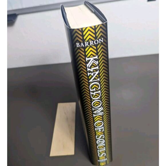 Kingdom Of Souls Novel Rena Barron w/ Bonus Illumicrate Woodmark Wooden Bookmark - Picture 3 of 3